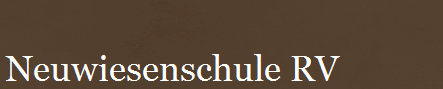 Neuwiesenschule RV
